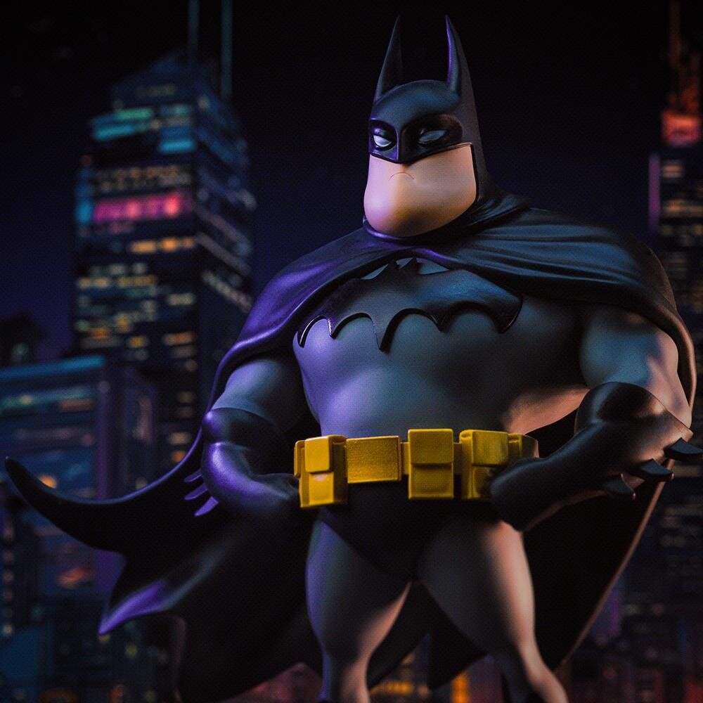 Iron Studios Batman Animated Icons PVC Figure Batman 17 cm