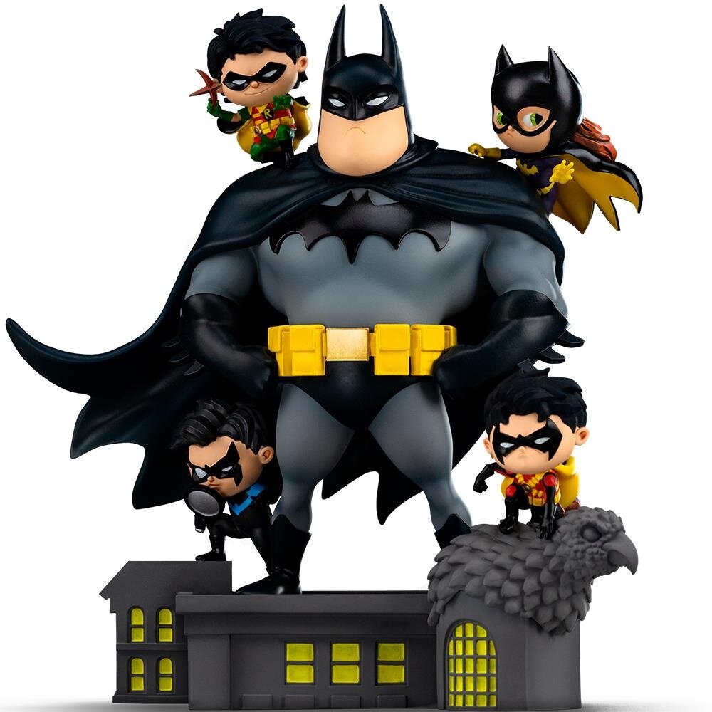 Iron Studios Batman Animated Icons PVC Figure Batman Family 18 cm