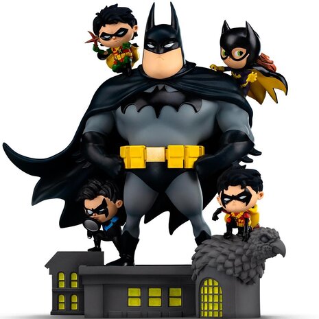 Iron Studios Batman Animated Icons PVC Figure Batman Family 18 cm