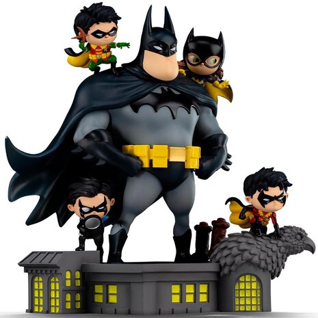 Iron Studios Batman Animated Icons PVC Figure Batman Family 18 cm