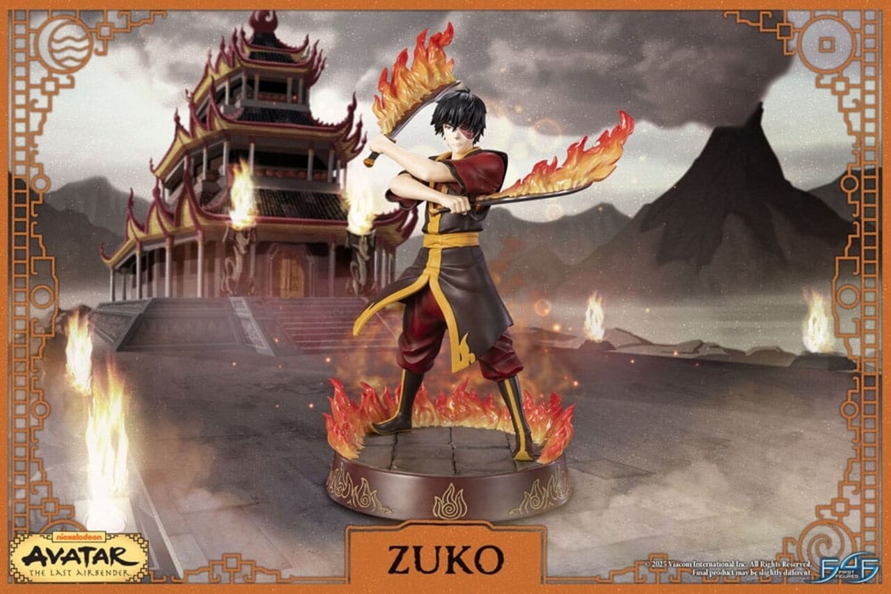 First 4 Figures Avatar: The Last Airbender Statue Zuko 32 cm