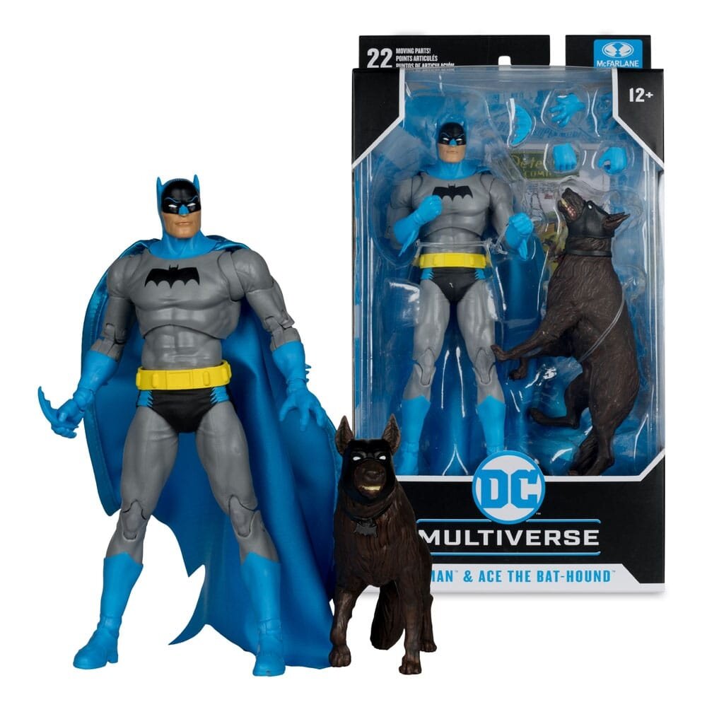 McFarlane Toys DC Multiverse Action Figure Batman & Ace the Bat-Hound (Silver Age) 18 cm McFarlane Toys DC Multiverse Action Figure Batman & Ace the Bat-Hound (Silver Age) 18 cm