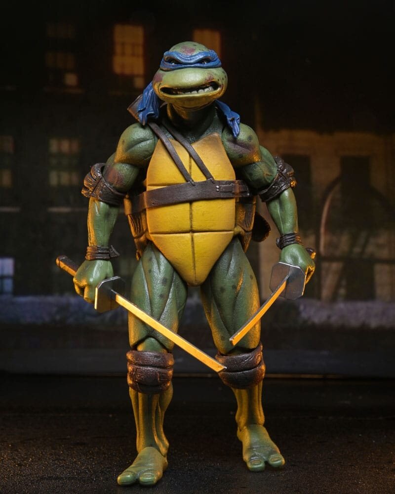 Neca Teenage Mutant Ninja Turtles (1990 Movie) Action Figure Roof Top Battle Shredder vs Leo 18 cm Neca Teenage Mutant Ninja Turtles (1990 Movie) Action Figure Roof Top Battle Shredder vs Leo 18 cm