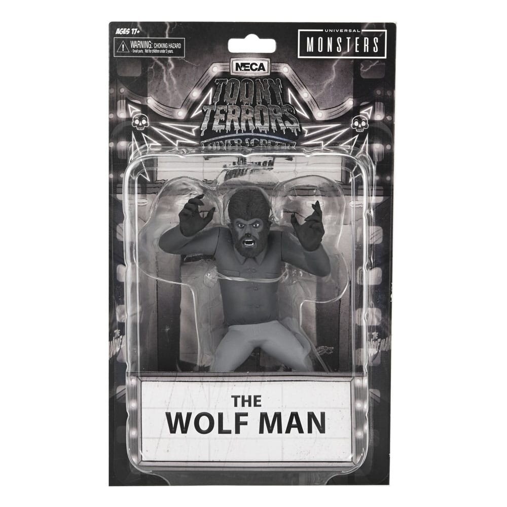 Neca Universal Monsters Toony Terrors Action Figure Wolfman (Silver Screen) 15 cm Neca Universal Monsters Toony Terrors Action Figure Wolfman (Silver Screen) 15 cm