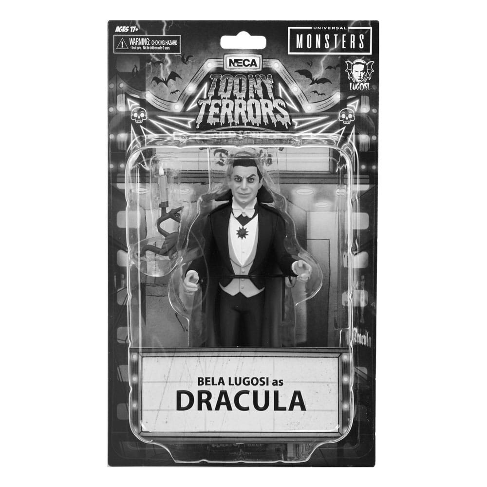 Neca Universal Monsters Toony Terrors Action Figure Dracula (Silver Screen) 15 cm Neca Universal Monsters Toony Terrors Action Figure Dracula (Silver Screen) 15 cm