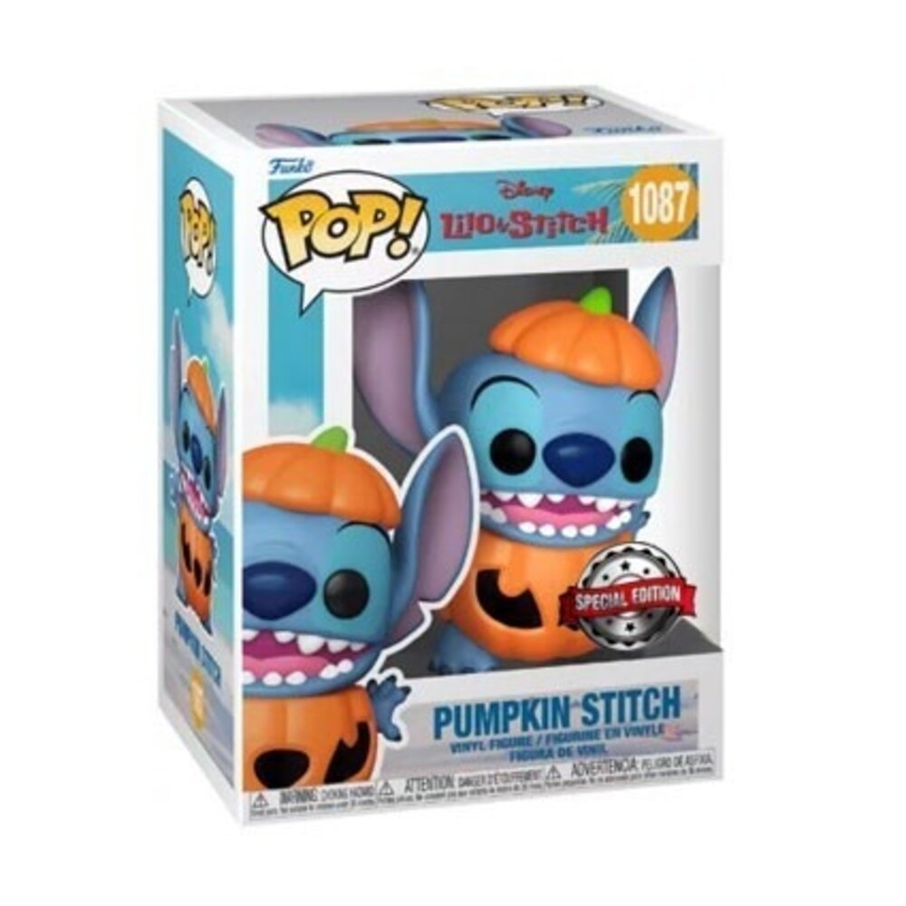 Funko Lilo & Stitch POP! Vinyl Figure Pumpkin Stitch #1087 Funko Lilo & Stitch POP! Vinyl Figure Pumpkin Stitch #1087