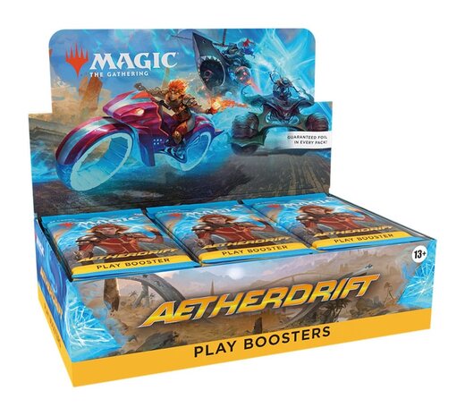 Wizards of the Coast Magic: The Gathering - Aetherdrift Play Booster Box Wizards of the Coast Magic: The Gathering - Aetherdrift Play Booster Box