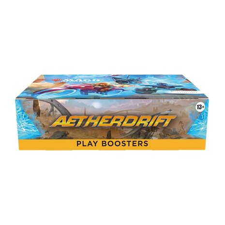 Wizards of the Coast Magic: The Gathering - Aetherdrift Play Booster Box Wizards of the Coast Magic: The Gathering - Aetherdrift Play Booster Box