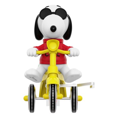 Super7 Peanuts Super Cycles Action Figure Joe Cool (Red with Yellow Trike) 13 cm Super7 Peanuts Super Cycles Action Figure Joe Cool (Red with Yellow Trike) 13 cm