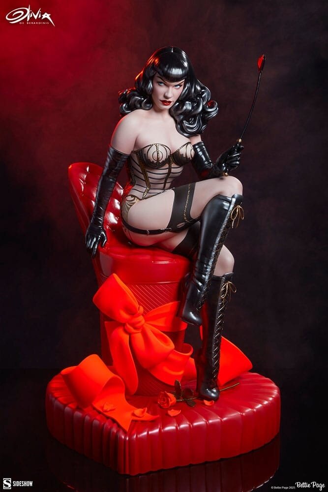 Sideshow Collectibles Bettie Page Statue Love Hurts 44 cm Sideshow Collectibles Bettie Page Statue Love Hurts 44 cm