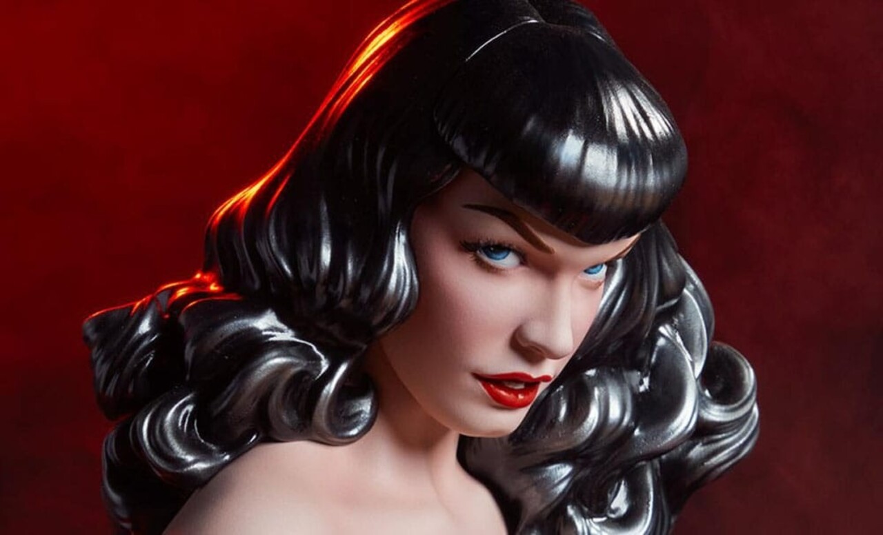 Sideshow Collectibles Bettie Page Statue Love Hurts 44 cm Sideshow Collectibles Bettie Page Statue Love Hurts 44 cm