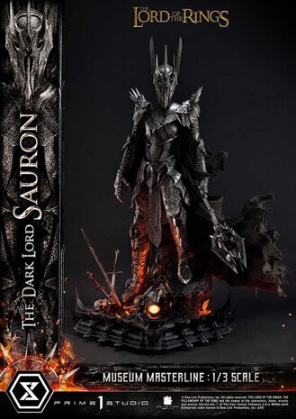 Prime 1 Studio Lord of the Rings Museum Masterline Series Statue 1/3 The Dark Lord Sauron 117 cm Prime 1 Studio Lord of the Rings Museum Masterline Series Statue 1/3 The Dark Lord Sauron 117 cm
