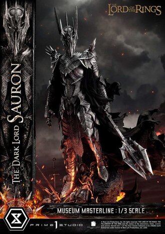 Prime 1 Studio Lord of the Rings Museum Masterline Series Statue 1/3 The Dark Lord Sauron 117 cm Prime 1 Studio Lord of the Rings Museum Masterline Series Statue 1/3 The Dark Lord Sauron 117 cm