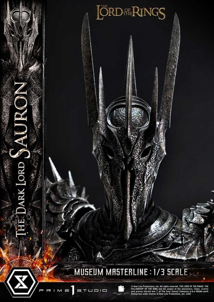 Prime 1 Studio Lord of the Rings Museum Masterline Series Statue 1/3 The Dark Lord Sauron 117 cm Prime 1 Studio Lord of the Rings Museum Masterline Series Statue 1/3 The Dark Lord Sauron 117 cm