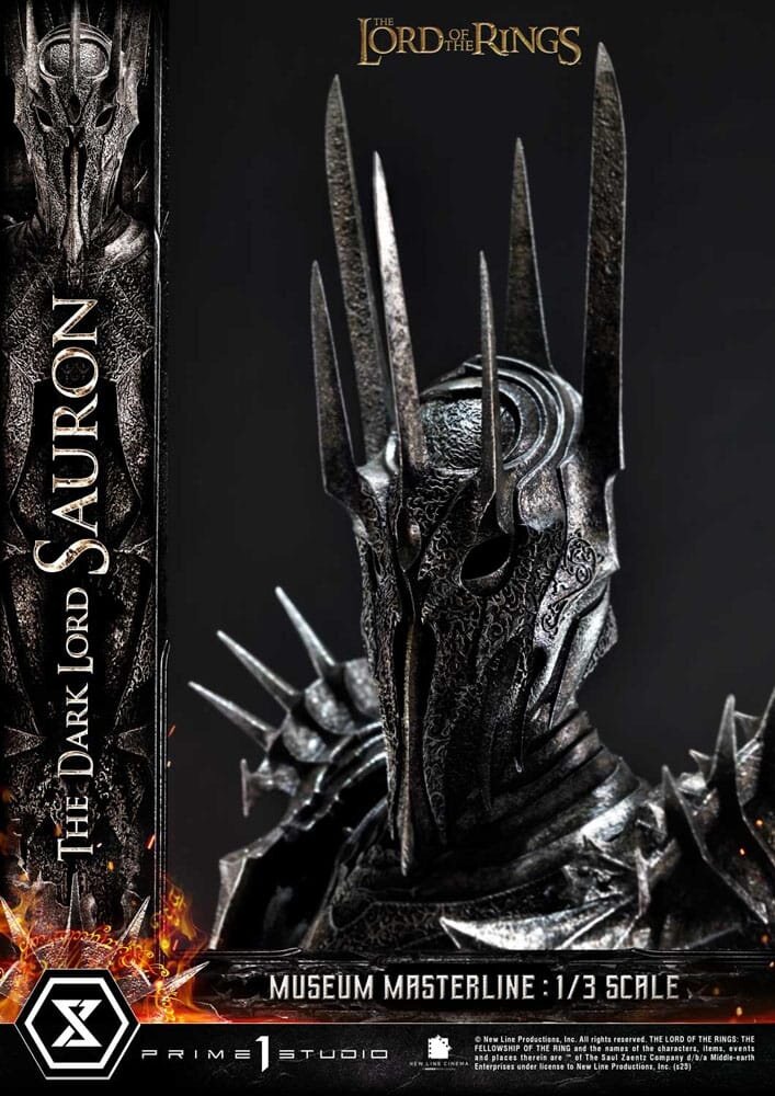 Prime 1 Studio Lord of the Rings Museum Masterline Series Statue 1/3 The Dark Lord Sauron 117 cm Prime 1 Studio Lord of the Rings Museum Masterline Series Statue 1/3 The Dark Lord Sauron 117 cm