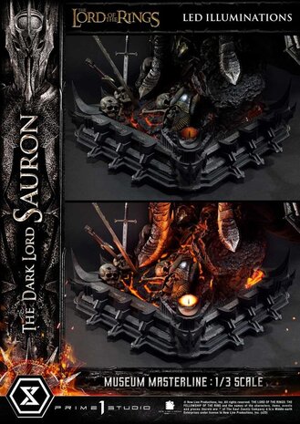 Prime 1 Studio Lord of the Rings Museum Masterline Series Statue 1/3 The Dark Lord Sauron Bonus Version 117 cm Prime 1 Studio Lord of the Rings Museum Masterline Series Statue 1/3 The Dark Lord Sauron Bonus Version 117 cm