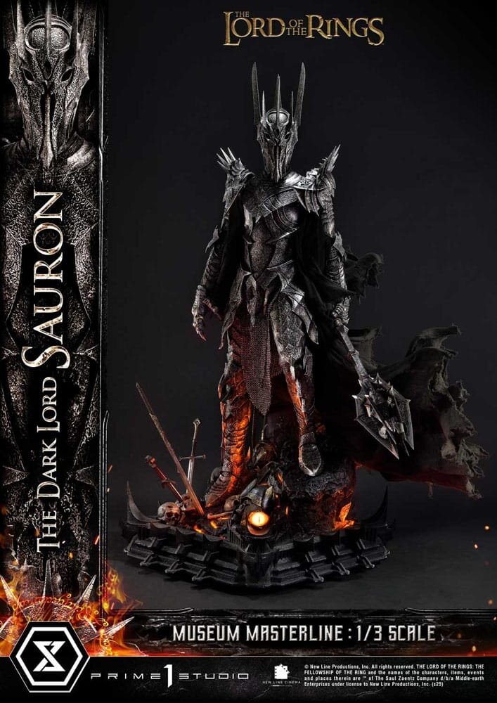 Prime 1 Studio Lord of the Rings Museum Masterline Series Statue 1/3 The Dark Lord Sauron Bonus Version 117 cm Prime 1 Studio Lord of the Rings Museum Masterline Series Statue 1/3 The Dark Lord Sauron Bonus Version 117 cm