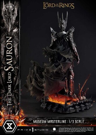 Prime 1 Studio Lord of the Rings Museum Masterline Series Statue 1/3 The Dark Lord Sauron Bonus Version 117 cm Prime 1 Studio Lord of the Rings Museum Masterline Series Statue 1/3 The Dark Lord Sauron Bonus Version 117 cm