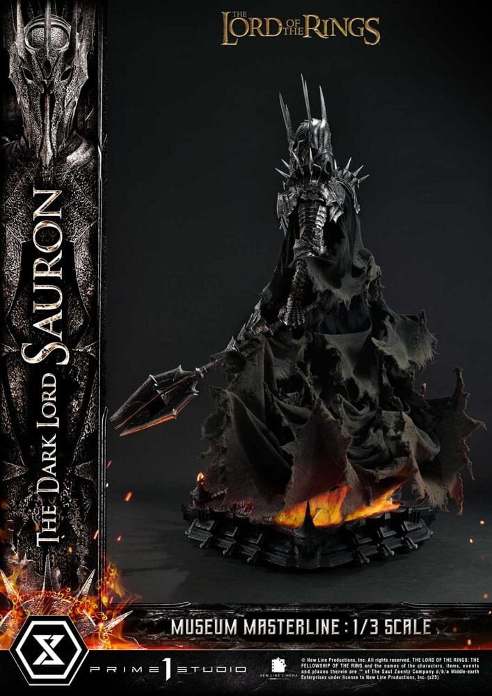 Prime 1 Studio Lord of the Rings Museum Masterline Series Statue 1/3 The Dark Lord Sauron Bonus Version 117 cm Prime 1 Studio Lord of the Rings Museum Masterline Series Statue 1/3 The Dark Lord Sauron Bonus Version 117 cm