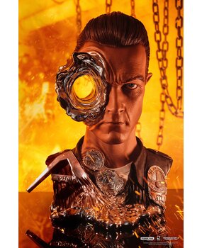 Pure Arts Terminator Bust 1/1 Painted T-1000 Standard Edition 44 cm Pure Arts Terminator Bust 1/1 Painted T-1000 Standard Edition 44 cm