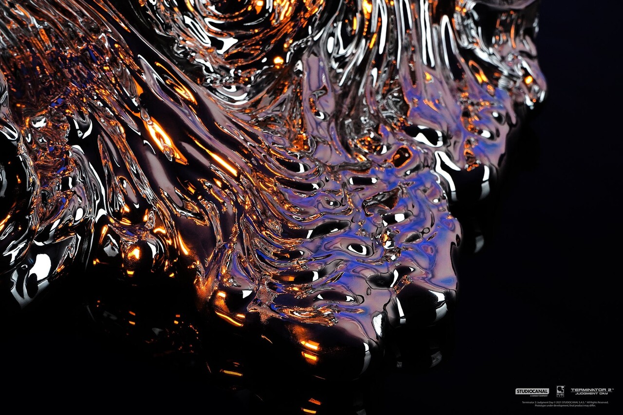 Pure Arts Terminator Bust 1/1 Liquid T-1000 Deluxe Edition 44 cm Pure Arts Terminator Bust 1/1 Liquid T-1000 Deluxe Edition 44 cm