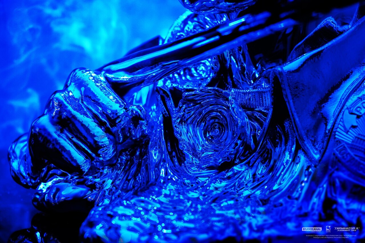 Pure Arts Terminator Bust 1/1 Liquid T-1000 Deluxe Edition 44 cm Pure Arts Terminator Bust 1/1 Liquid T-1000 Deluxe Edition 44 cm