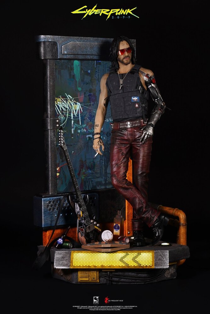 Pure Arts Cyberpunk 2077 Statue 1/4 Johnny Silverhand Exclusive Edition 53 cm Pure Arts Cyberpunk 2077 Statue 1/4 Johnny Silverhand Exclusive Edition 53 cm