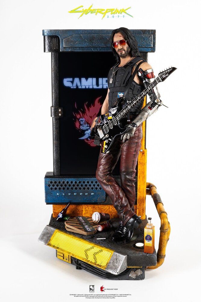 Pure Arts Cyberpunk 2077 Statue 1/4 Johnny Silverhand Exclusive Edition 53 cm Pure Arts Cyberpunk 2077 Statue 1/4 Johnny Silverhand Exclusive Edition 53 cm