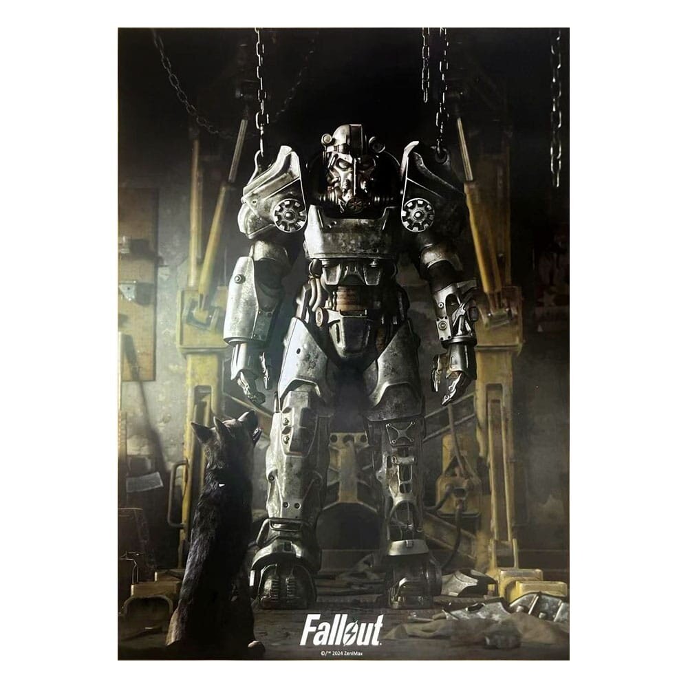 DEVplus Fallout 4 Art Print Power Armor 30 x 40 cm DEVplus Fallout 4 Art Print Power Armor 30 x 40 cm