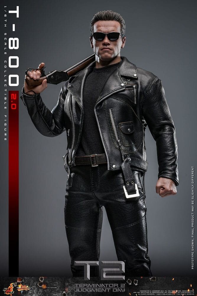 Hot Toys Terminator 2 Action Figure 1/6 T-800 2.0 32 cm Hot Toys Terminator 2 Action Figure 1/6 T-800 2.0 32 cm