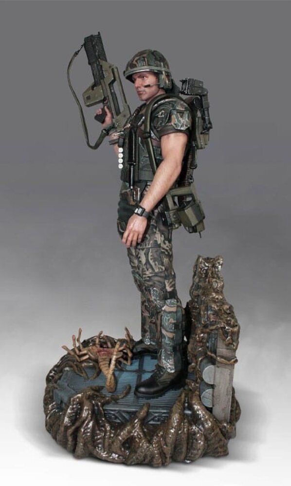 Hollywood Collectibles Group Alien Statue 1/4 Corporal Dwayne Hicks 58 cm Hollywood Collectibles Group Alien Statue 1/4 Corporal Dwayne Hicks 58 cm