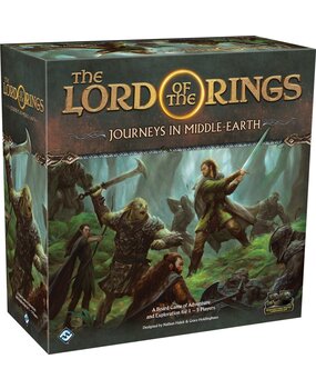 Fantasy Flight Games The Lord of the Rings: Journeys in Middle-Earth Bordspel *Engelse Versie* Fantasy Flight Games The Lord of the Rings: Journeys in Middle-Earth Bordspel *Engelse Versie*