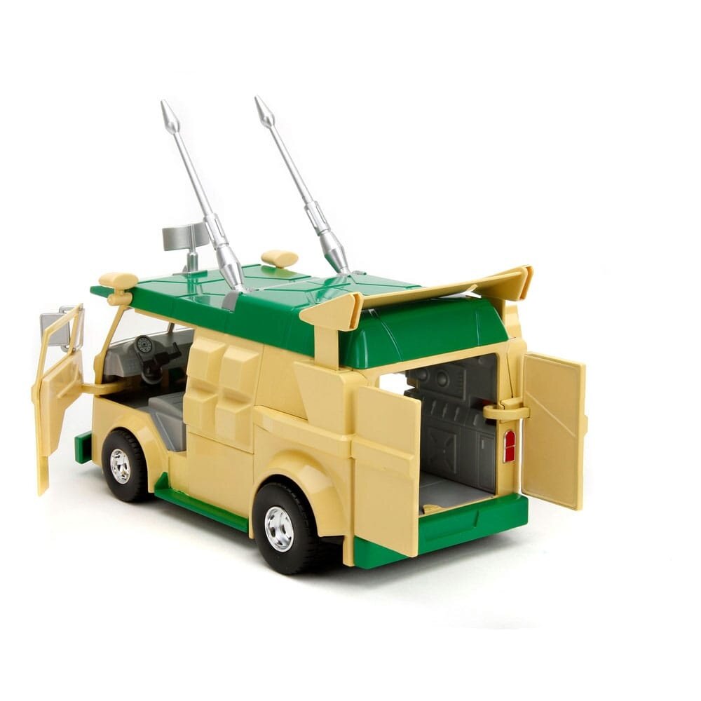 Jada Toys Teenage Mutant Ninja Turtles Diecast Model 1/24 Donatello & Party Wagon Jada Toys Teenage Mutant Ninja Turtles Diecast Model 1/24 Donatello & Party Wagon