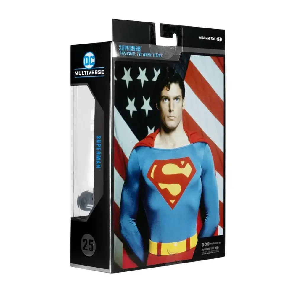 McFarlane Toys DC Multiverse Collector Edition Action Figure #25 Superman (Superman: The Movie 1978) Platinum 18 cm McFarlane Toys DC Multiverse Collector Edition Action Figure #25 Superman (Superman: The Movie 1978) Platinum 18 cm