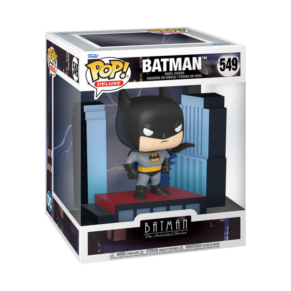 Funko Batman The Animated Series POP! Deluxe Vinyl Figure Batman on Rooftop #549 Funko Batman The Animated Series POP! Deluxe Vinyl Figure Batman on Rooftop #549