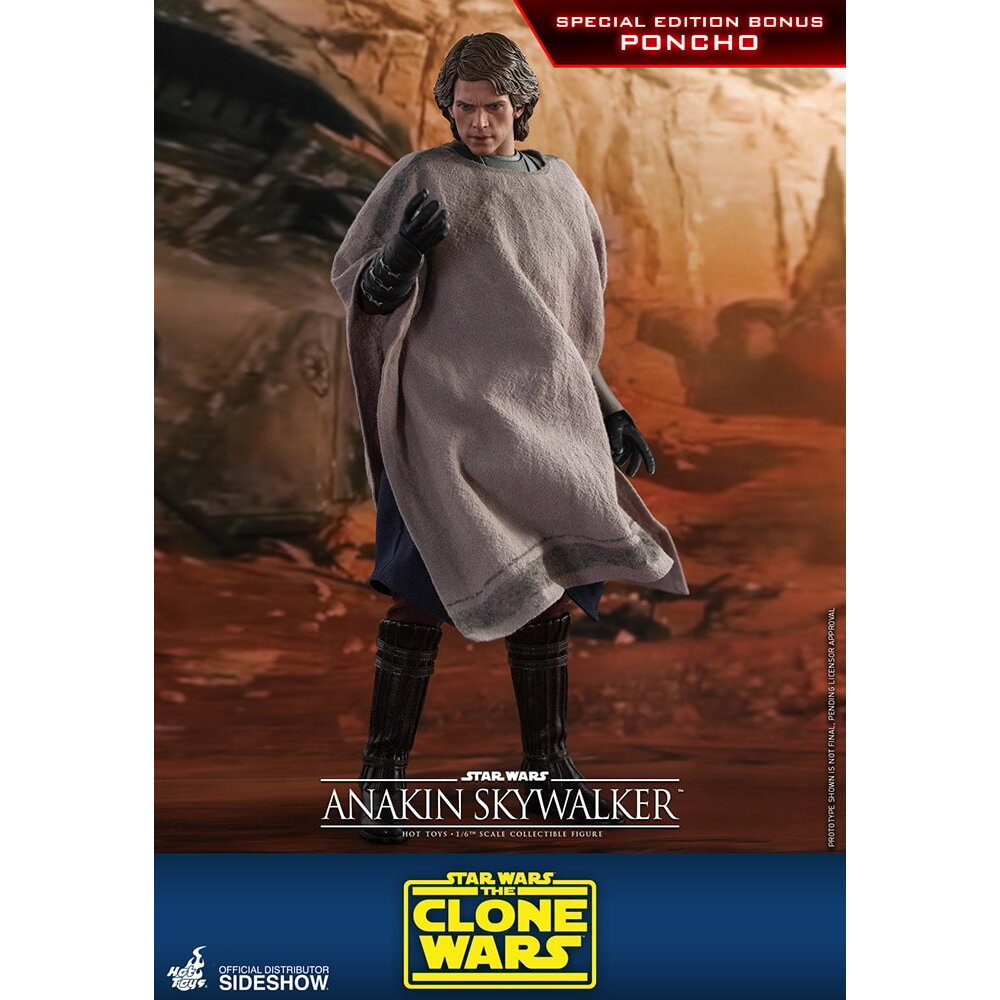 Star Wars The Clone Wars Action Figure 1/6 Anakin Skywalker & STAP 31