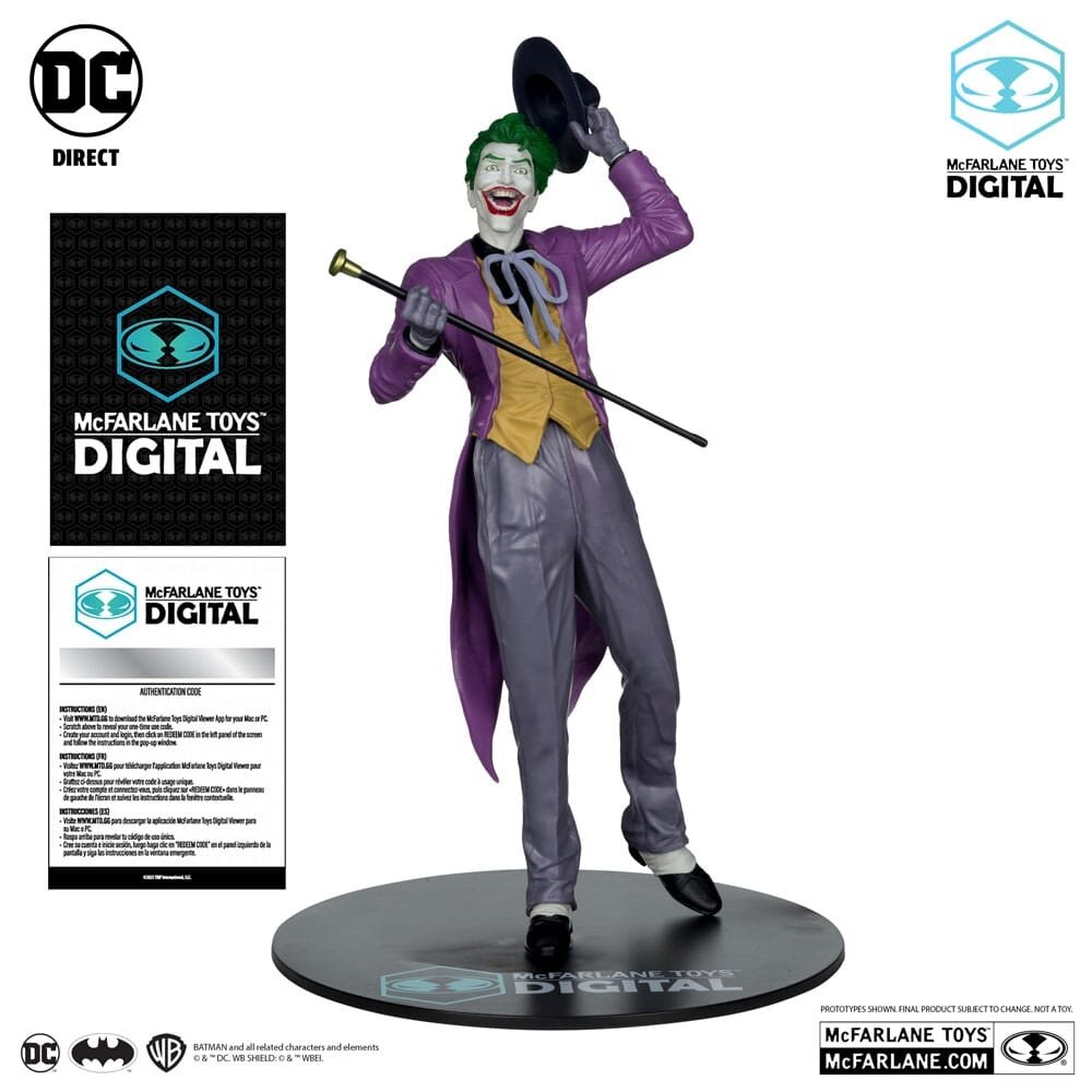 McFarlane Toys DC Direct PVC Statue 1/6 The Joker by Jason Fabok (McFarlane Digital) 29 cm McFarlane Toys DC Direct PVC Statue 1/6 The Joker by Jason Fabok (McFarlane Digital) 29 cm