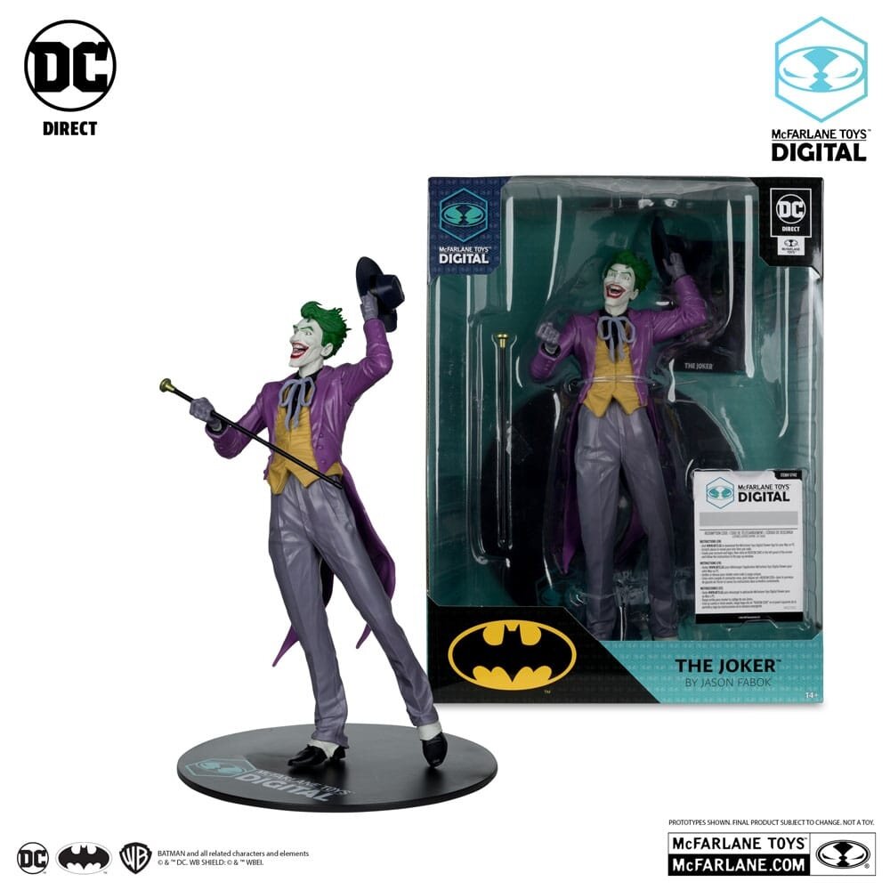 McFarlane Toys DC Direct PVC Statue 1/6 The Joker by Jason Fabok (McFarlane Digital) 29 cm McFarlane Toys DC Direct PVC Statue 1/6 The Joker by Jason Fabok (McFarlane Digital) 29 cm