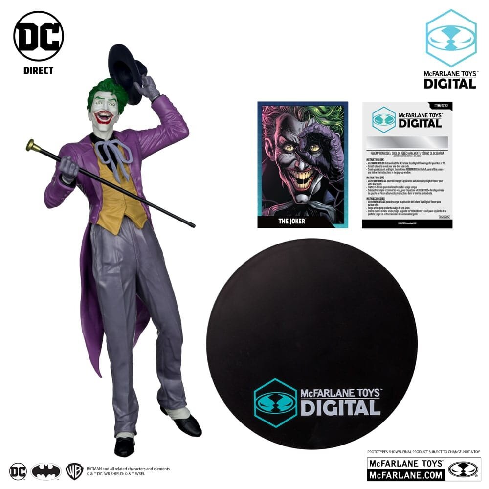 McFarlane Toys DC Direct PVC Statue 1/6 The Joker by Jason Fabok (McFarlane Digital) 29 cm McFarlane Toys DC Direct PVC Statue 1/6 The Joker by Jason Fabok (McFarlane Digital) 29 cm