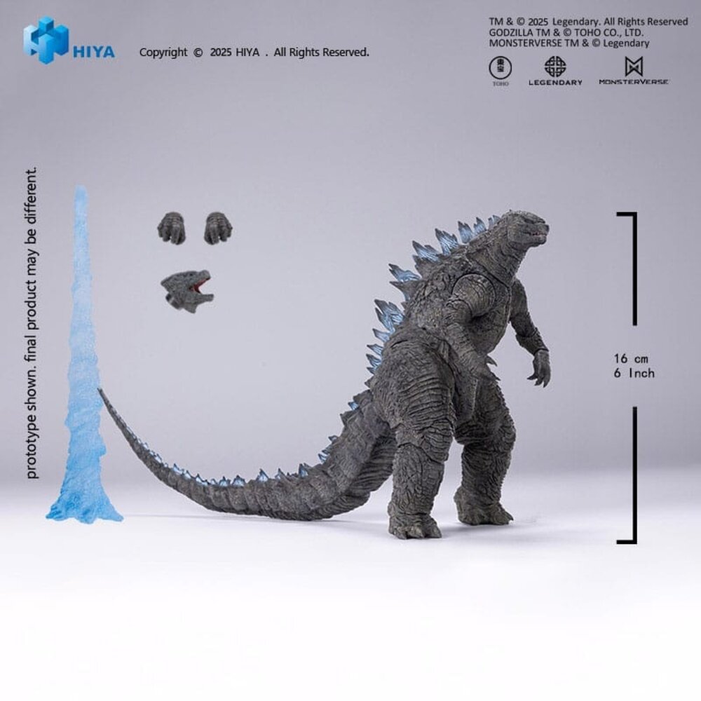 Hiya Toys Godzilla 2014 Exquisite Basic+ Action Figure Godzilla Translucent Ver. 18 cm Hiya Toys Godzilla 2014 Exquisite Basic+ Action Figure Godzilla Translucent Ver. 18 cm