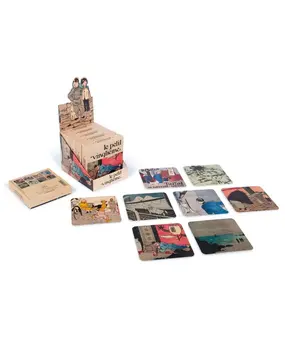 Tintinimaginatio Kuifje Le Petit Vintième Set van 8 Onderzetters Tintinimaginatio Kuifje Le Petit Vintième Set van 8 Onderzetters