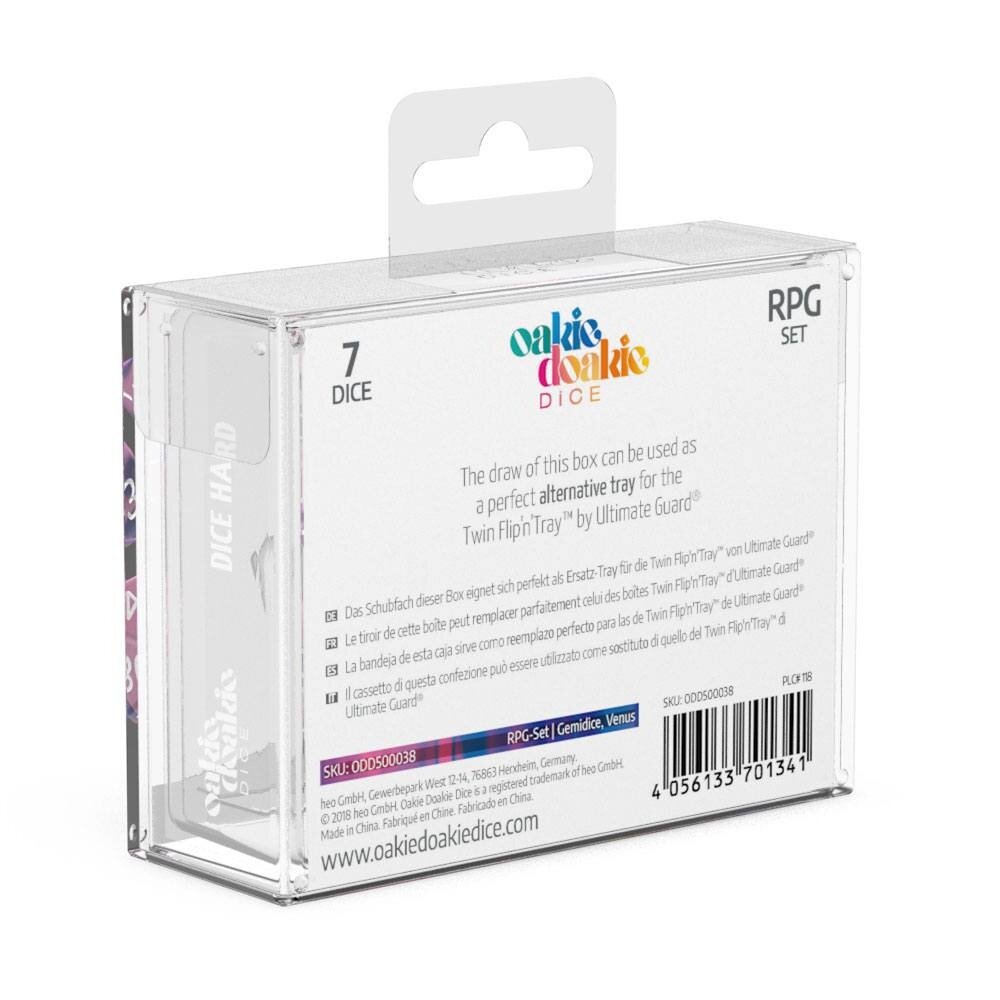 Oakie Doakie Dobbelstenen RPG Set Gemidice Venus (7) Oakie Doakie Dobbelstenen RPG Set Gemidice Venus (7)