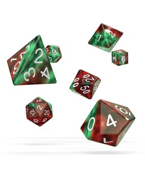 Oakie Doakie Dice RPG Set Gemidice - Bloody Jungle (7) Oakie Doakie Dice RPG Set Gemidice - Bloody Jungle (7)
