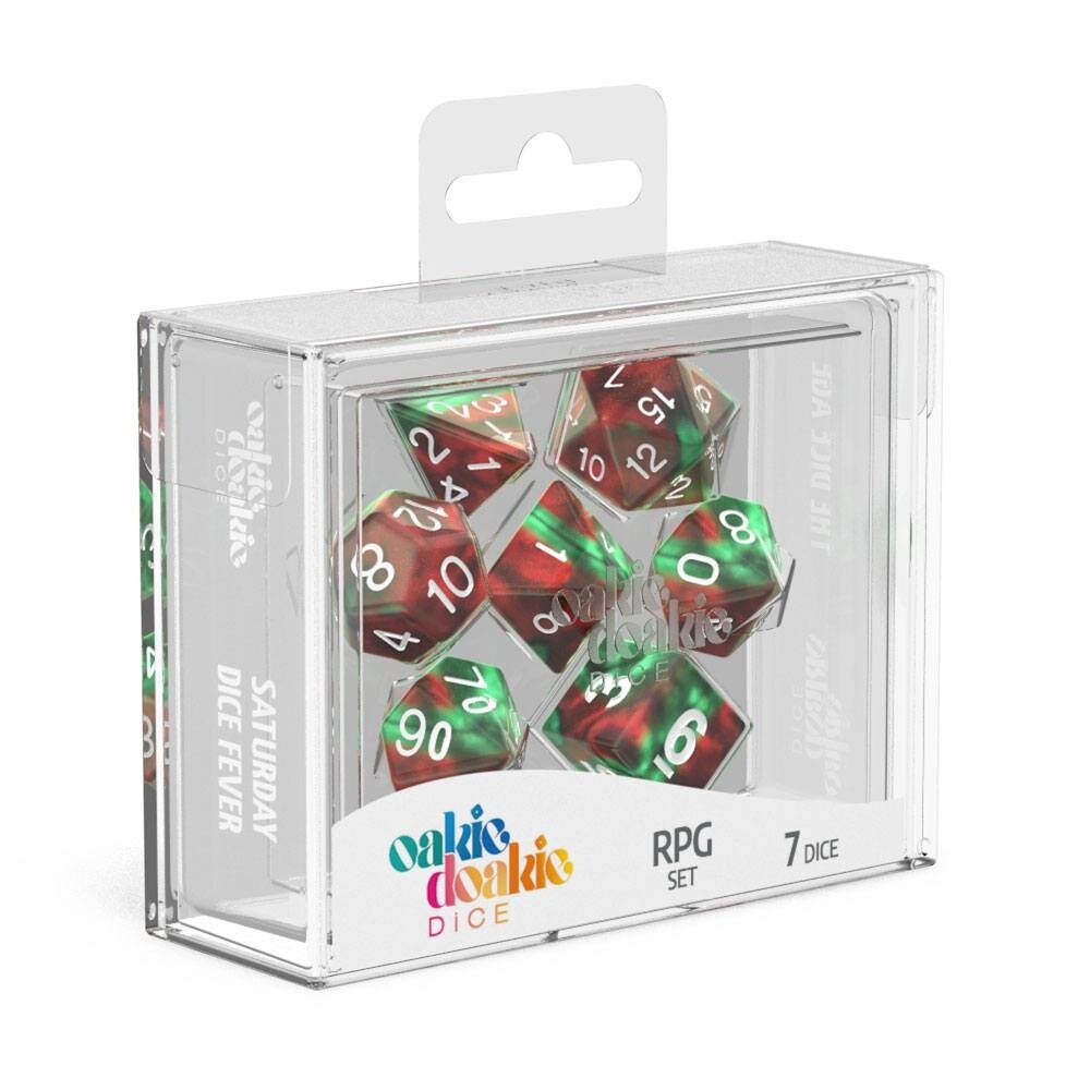 Oakie Doakie Dice RPG Set Gemidice - Bloody Jungle (7) Oakie Doakie Dice RPG Set Gemidice - Bloody Jungle (7)