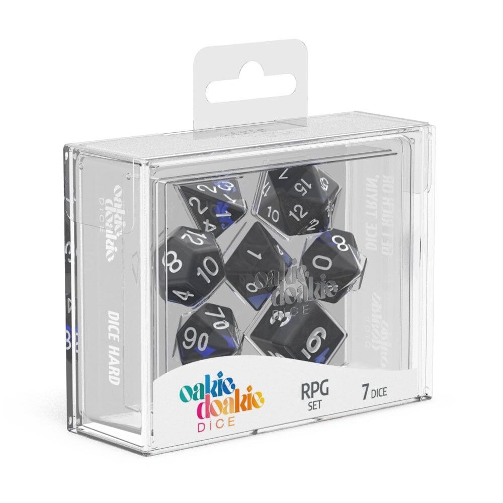 Oakie Doakie Dice RPG Set Enclave - Sapphire (7) Oakie Doakie Dice RPG Set Enclave - Sapphire (7)