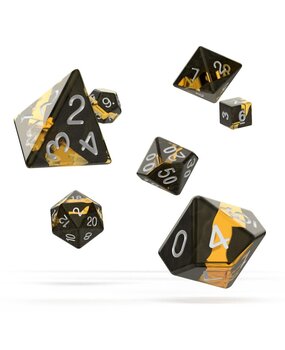 Oakie Doakie Dice RPG Set Enclave - Amber (7) Oakie Doakie Dice RPG Set Enclave - Amber (7)