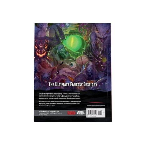 Wizards of the Coast Dungeons & Dragons RPG Monster Manual 2024 *Engelse Versie* Wizards of the Coast Dungeons & Dragons RPG Monster Manual 2024 *Engelse Versie*