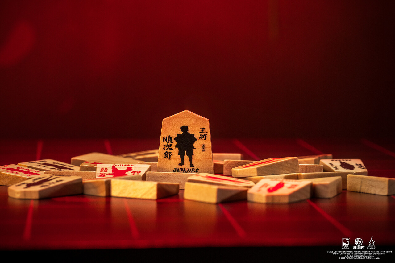 Pure Arts Assassin's Creed Shadows Shogi Replica Bordspel Pure Arts Assassin's Creed Shadows Shogi Replica Bordspel