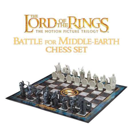 The Noble Collection Lord of the Rings Battle for Middle Earth Schaakbord The Noble Collection Lord of the Rings Battle for Middle Earth Schaakbord