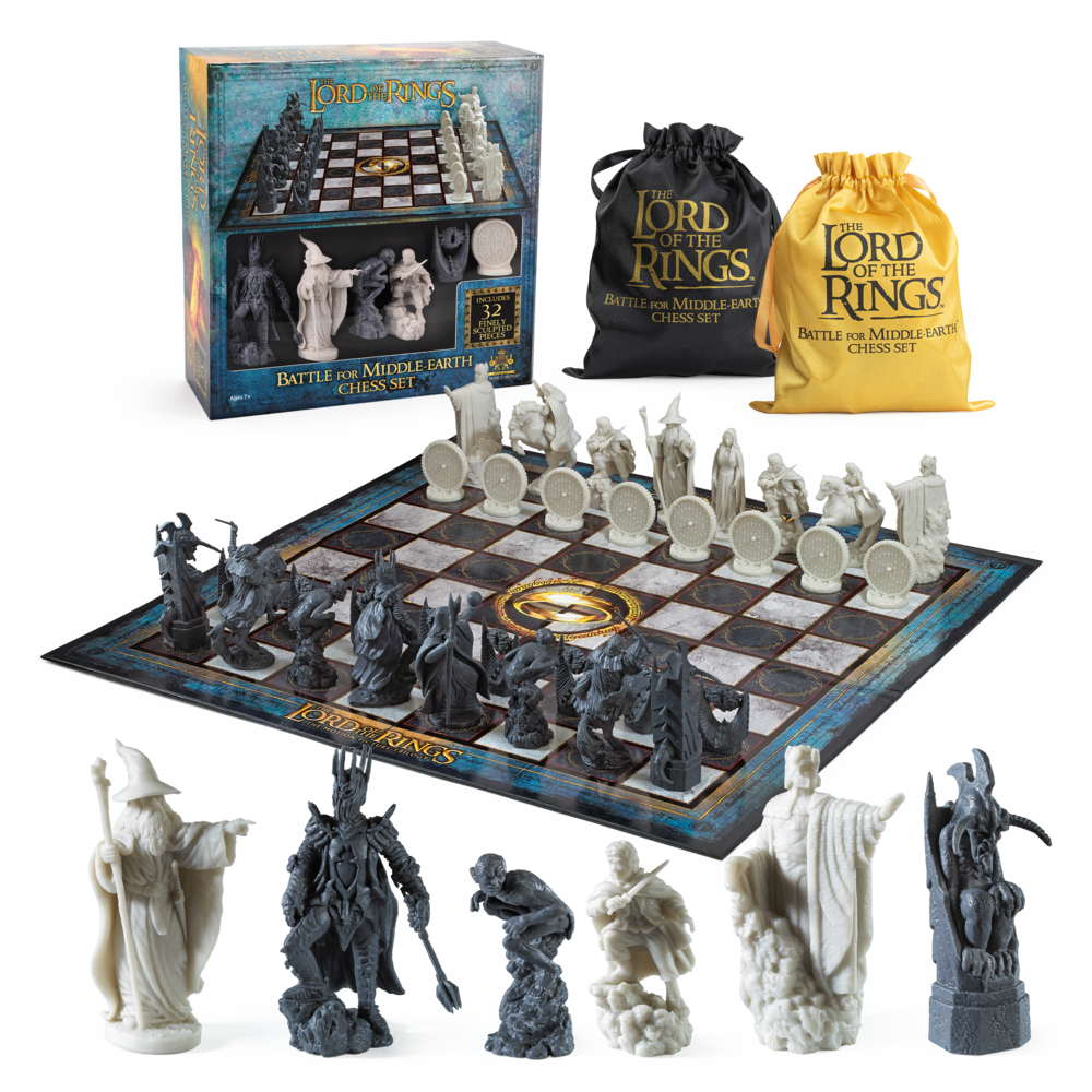 The Noble Collection Lord of the Rings Battle for Middle Earth Schaakbord The Noble Collection Lord of the Rings Battle for Middle Earth Schaakbord